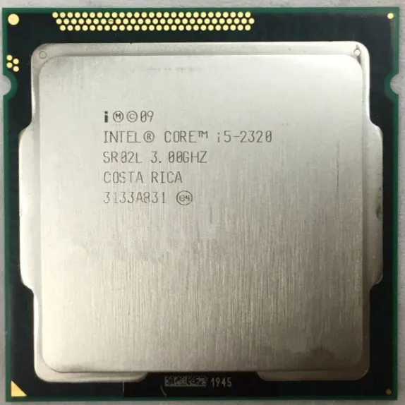 Intel Core i5 2320 I5-2320 i5-2320 3,0 ГГц 6 м кэш четырехъядерный процессор SR02L LGA1155