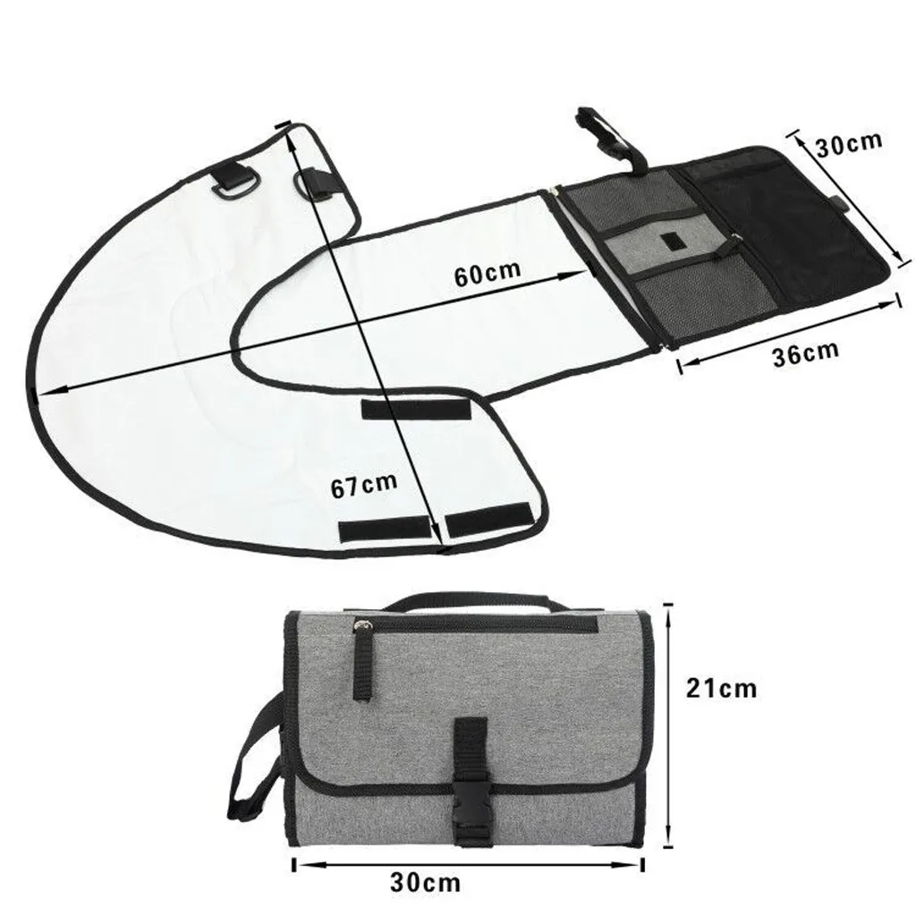 Складной Водонепроницаемый пеленальный коврик для новорожденных портативный