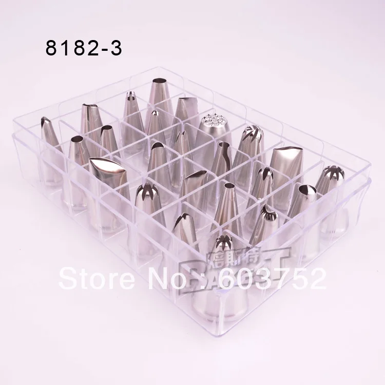 BAKEST 24 шт. в наборе кондитерские насадки из нержавеющей стали для глазировки