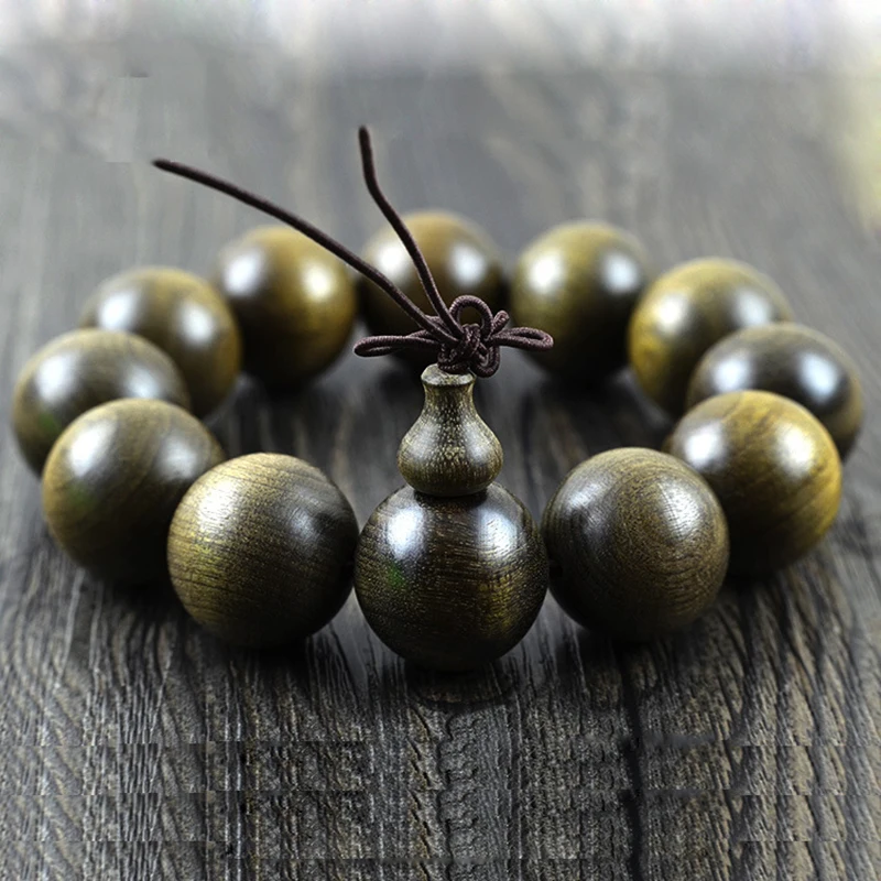 Натуральные мрачные бамбуковые браслеты из натурального дерева с высоким