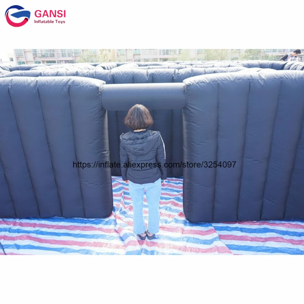 Надувной лазерный Лабиринт для парка развлечений 10*10*1 8 м|inflatable maze|inflatable amusement