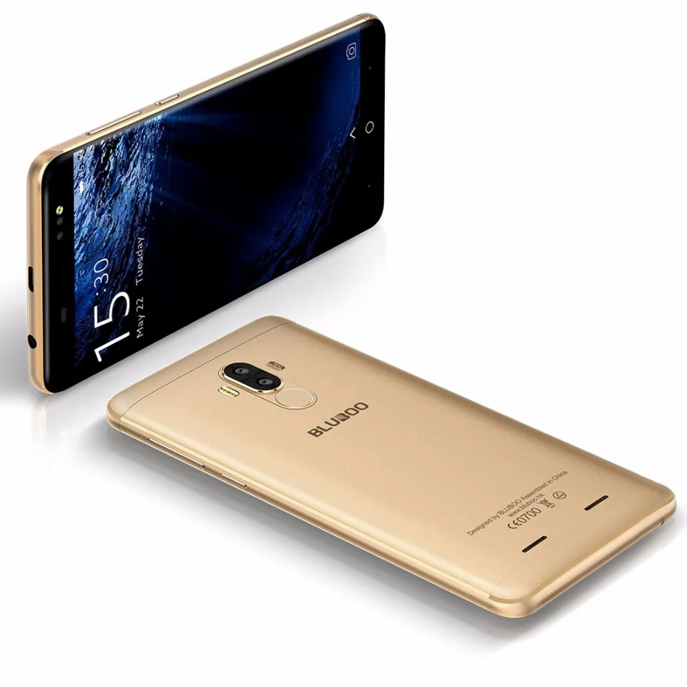 BLUBOO D1 Смартфон с 5 дюймовым дисплеем четырёхъядерным процессором MTK6580 ОЗУ 2 Гб ПЗУ