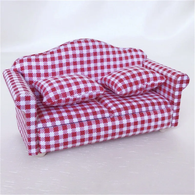 1:12 миниатюрная мебель кукольный домик мини диван для кукол детская игрушка