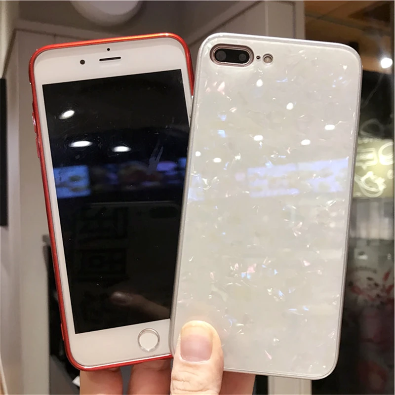 Чехол из закаленного стекла для Xiaomi mi 6x A2 miA1 Dream Shell блестящий чехол 5x A1 mi6x Мягкий