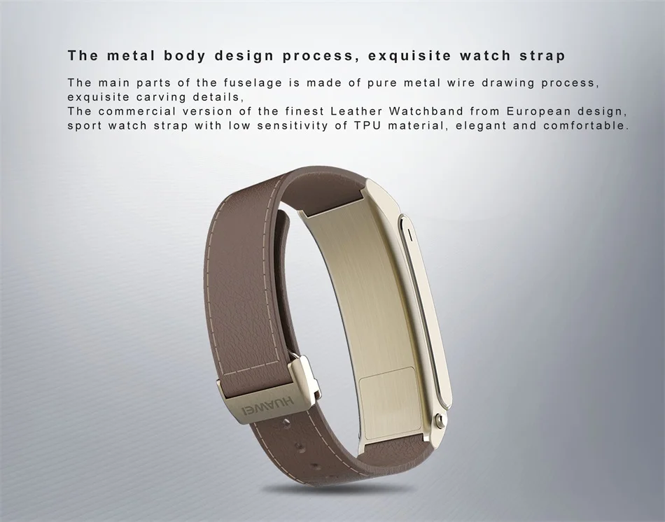 Huawei B2 Band Bluetooth фитнес Смарт-браслет трекер сна монитор браслет IP57 водонепроницаемый для IOS Android