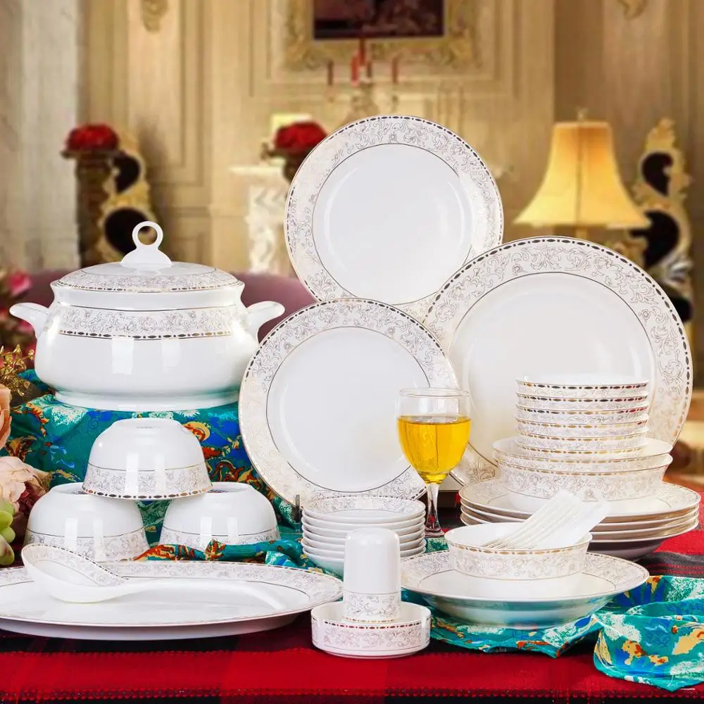 Посуда из фарфора joy Jingdezhen [royal Feel]|tableware set|bone china tablewarechina tableware |