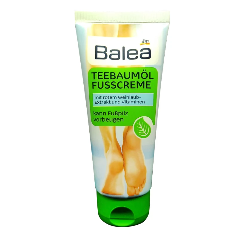 Крем для ног Balea Tea Tree Oil антисептик крем спортсмена сухость стресс усталость уход