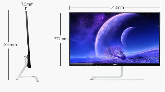 I7 8/16GB RAM 120GB/1T GX1080 21 5/23 6/27-дюймовый монитор Настольный игровой компьютер ПК |