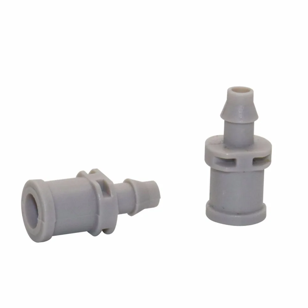 100 шт. от 6 мм до 4/7 Соединительный соединитель для шланга проходит через с одной