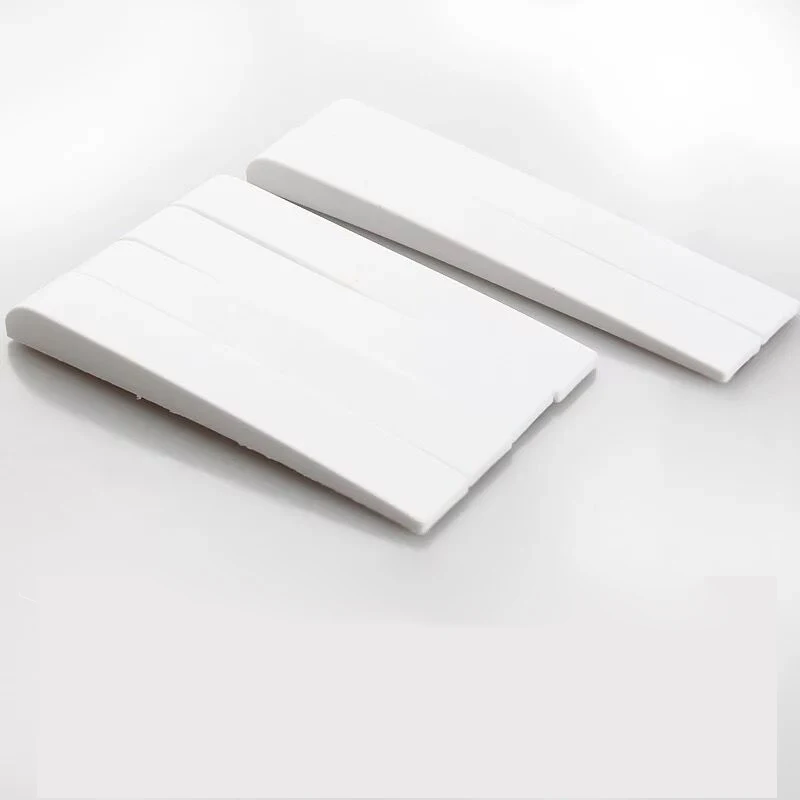 White 6 шт. Автомобильная дверь защитная полоса для края Защита от царапин зеркало заднего вида протектор Резиновый Бампер анти-столкновения наклейка отделка Карбон - Цвет: White