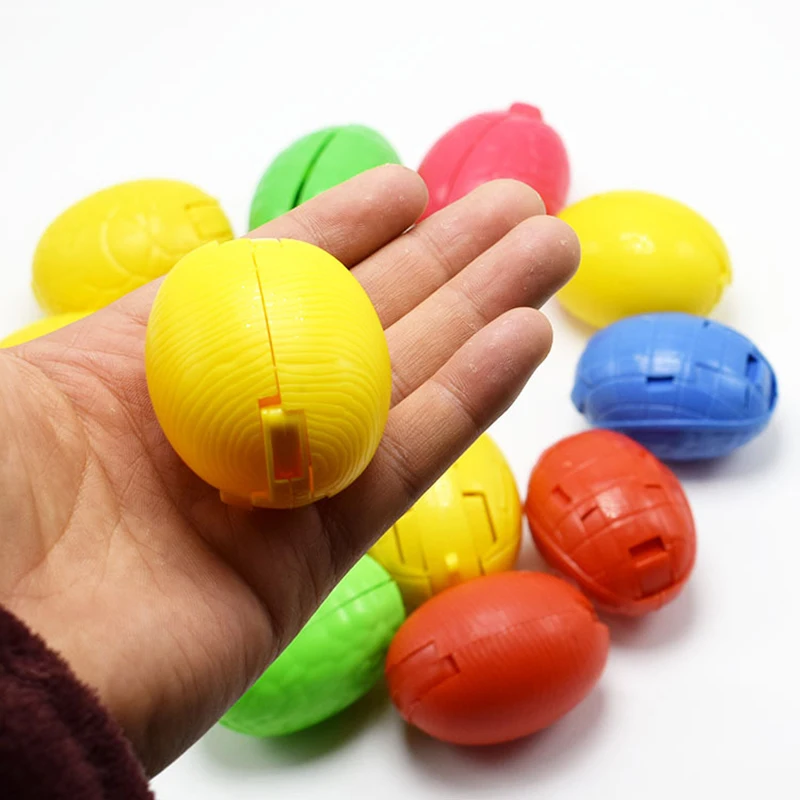 3 шт./лот Творческий меняющий форму динозавр Животные Яйцо модели игрушки Фигурки