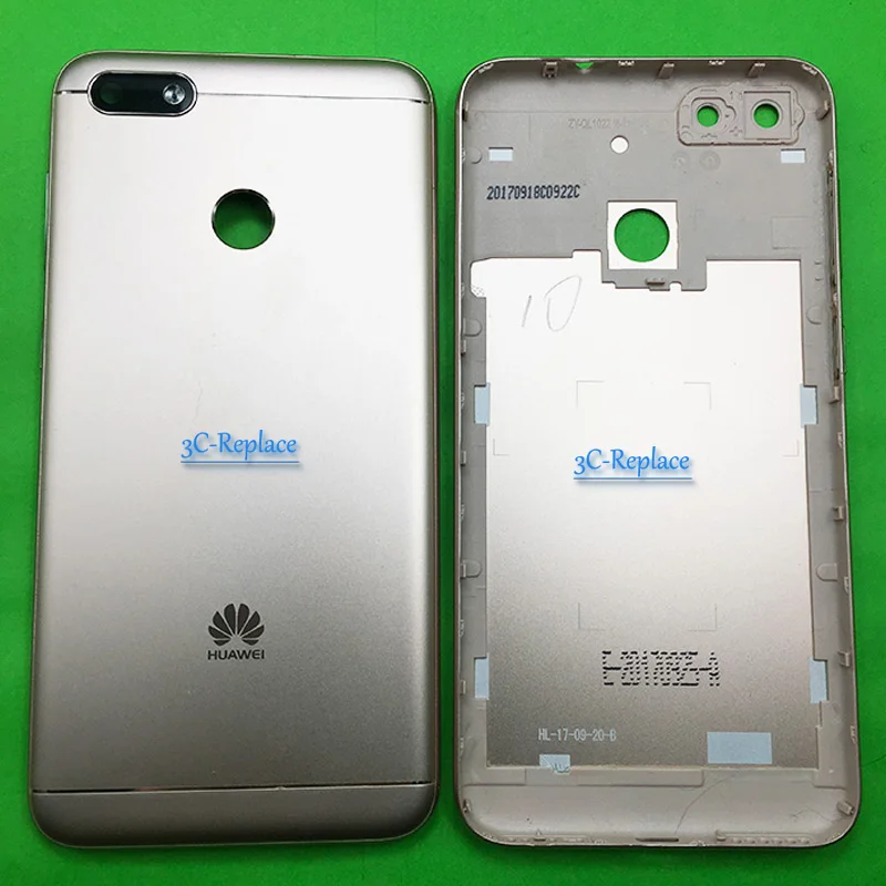 5,0 дюйма Новинка для huawei Y6 Pro /P9 lite mini/Nova lite задняя крышка для батареи, корпус, чехол, запчасти для заднего стекла