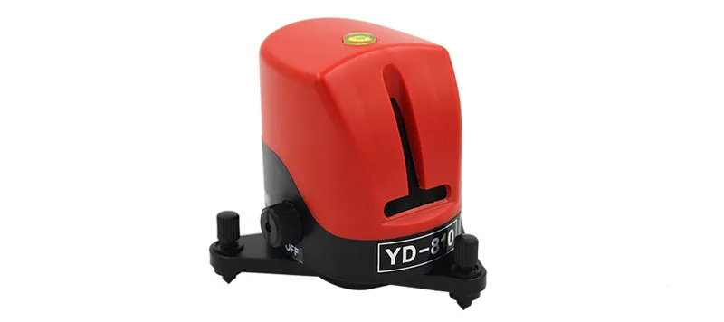 Acuangle YD-810 самонивелирующийся Крест Красный лазерный уровень горизонтальный и Vertic 635nm 1V1H красный 2 линии 1 точка мини портативный инструмент