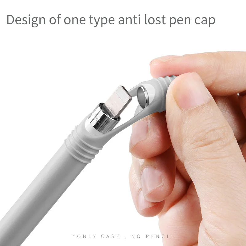 Чехол карандаш PZOZ для Apple аксессуары нескользящий Силиконовый защитный чехол ipad