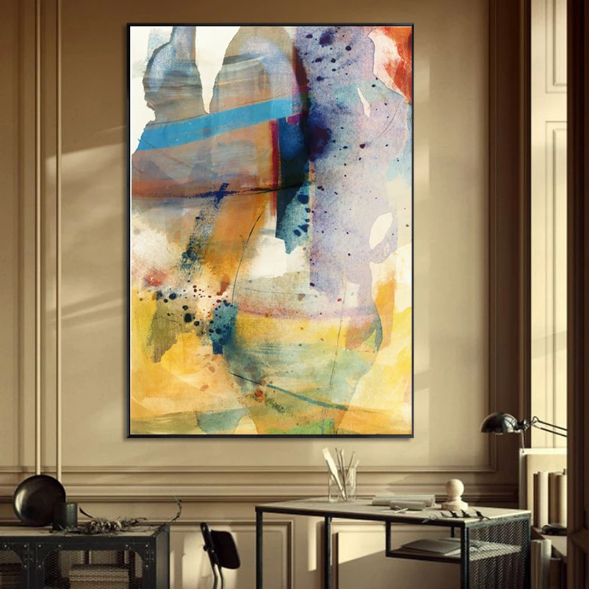 

Color Decoration Large Size Painting Canvas Printings HD Home Decor Living Room Wall Art Modern Abstract Paintings Unframed
