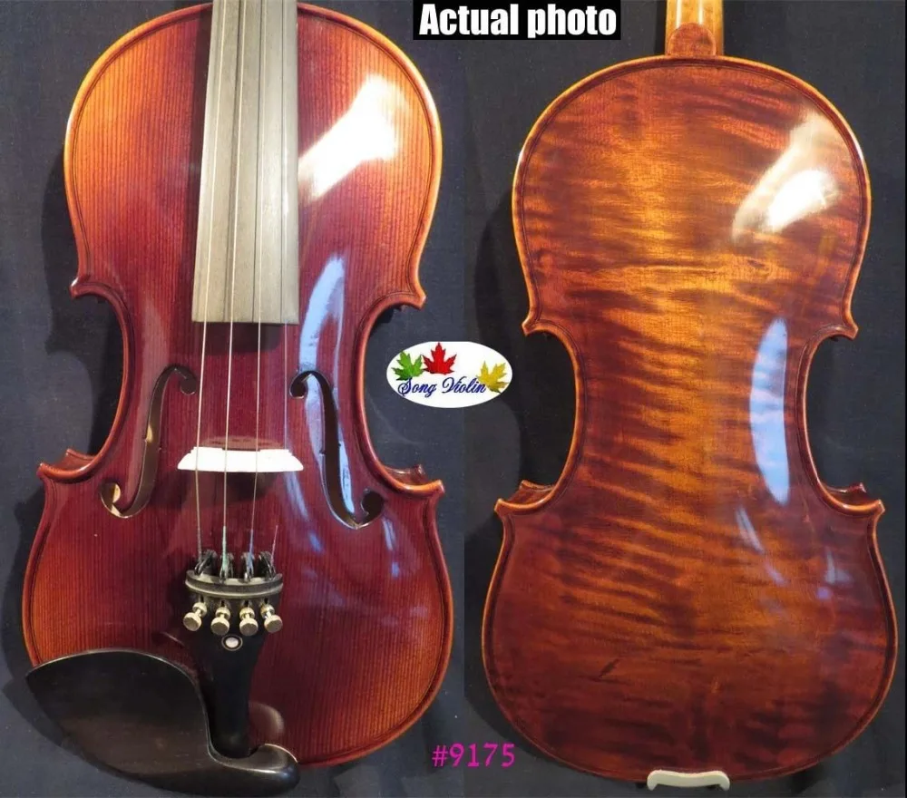

Hand-made Strad style SONG Brand high-class student 4/4 violin #9175