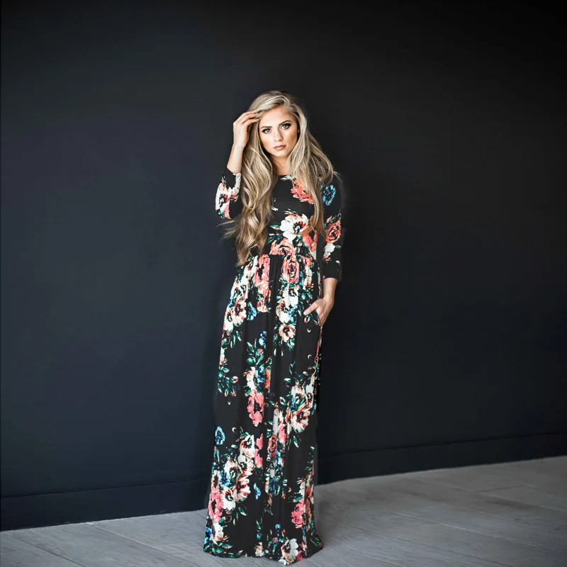 Vancol 2017 летнее платье Украина Круглая горловина сексуальное с высокой талией