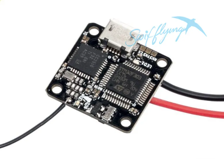 Swiftflying F3 16X16mm Mini STM32F3 Контроллер полета на основе fishpepper tinyFISH FC дизайн|flight controller|f3