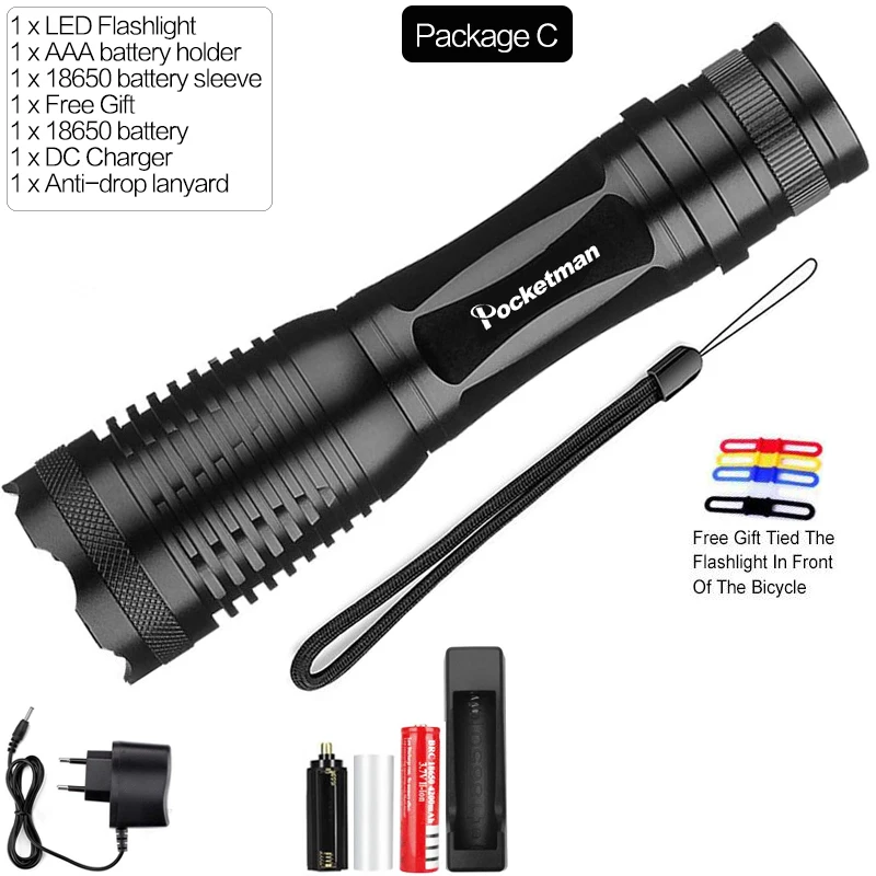 Package C 2 в 1 УФ фонарик светодиодный Linternas фонарь 395nm Ультрафиолетовый детектор мочи для кемпинга пешего туризма ковер домашнее животное моча ловить скорпионов - Испускаемый цвет: Package C