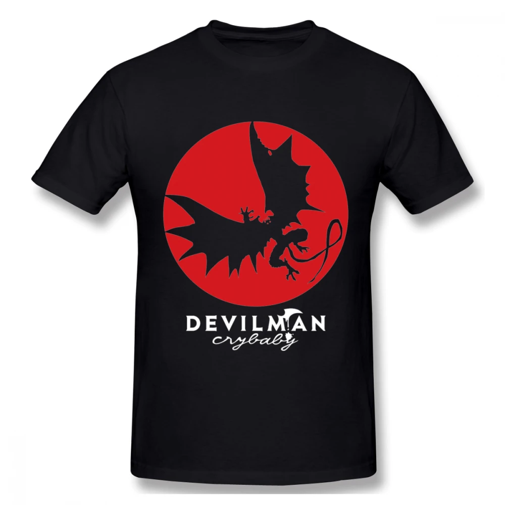 Футболка с рисунком аниме Redmoon Devilman Новое поступление дизайнерских футболок