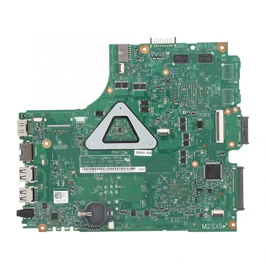 Материнская плата для ноутбука DELL 3421/2421/5421 с кнопкой I3 CPU CR2032 (не входит в