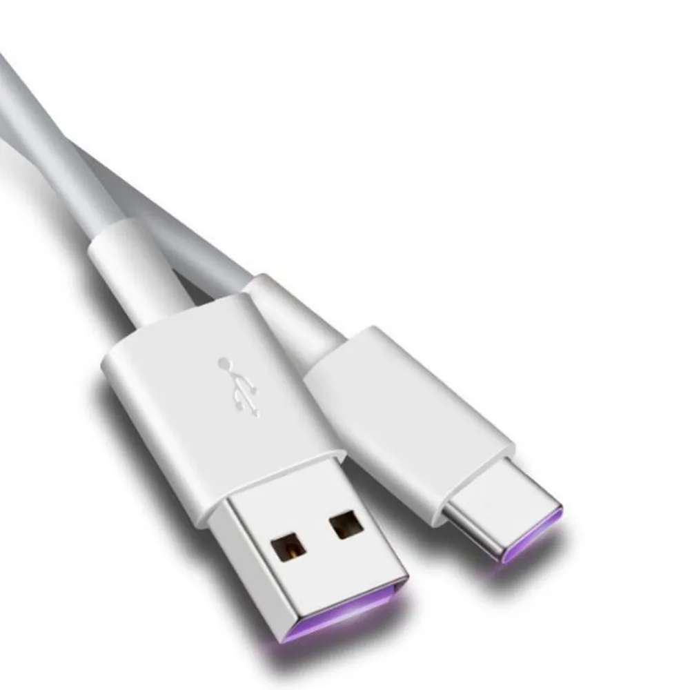 Кабель usb type-C для huawei P30 Pro lite Mate20 P10 Plus 5A USB 3,1 type-C оригинальные кабели для мобильных телефонов Supercharge для Andriod