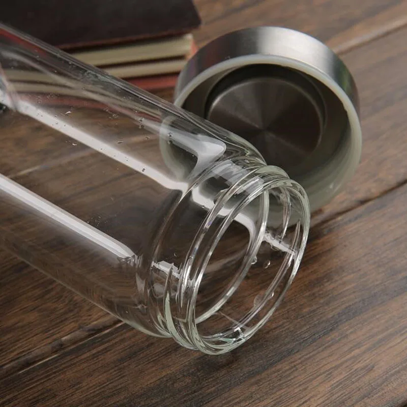 50 шт. термостойкая стеклянная бутылка для воды|glass water bottle|water bottlewater bottle lemon |