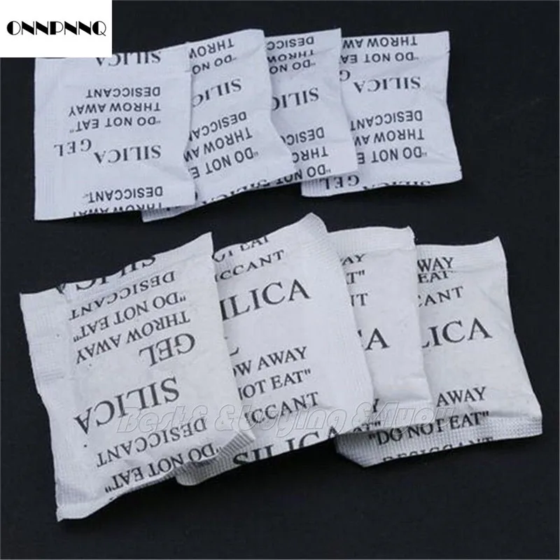 ONNPNNQ 100 bag/Set 1 г нетоксичный осушитель влагопоглотитель