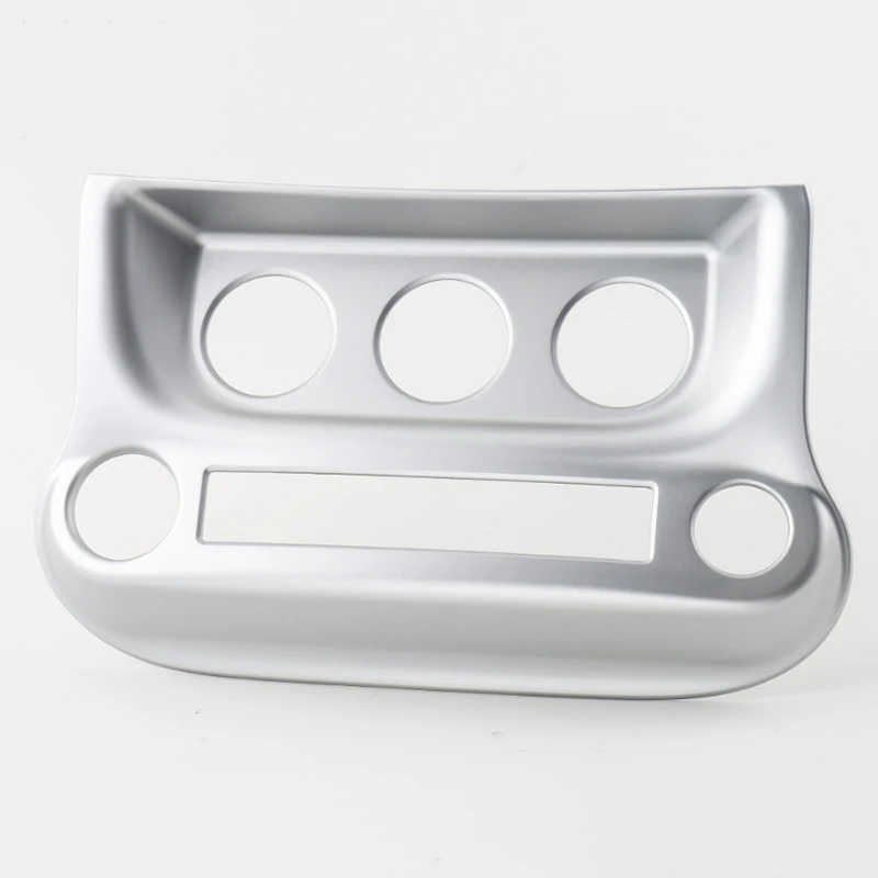 Красный Черный Серебряный ABS A/C крышка переключателей панели управления для Jeep