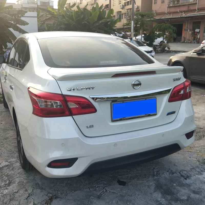 2013 2014 2015 2016 2017 красный стоп-сигнал для nissan sentra pilot lamp спойлер от праймера краска