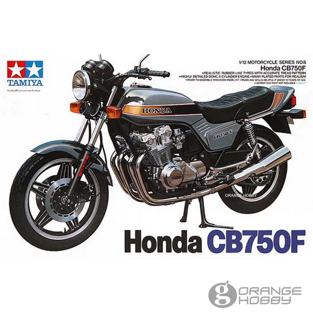 Набор для сборки моделей мотоциклов OHS Tamiya 14006 1/12 CB750F G | Игрушки и хобби