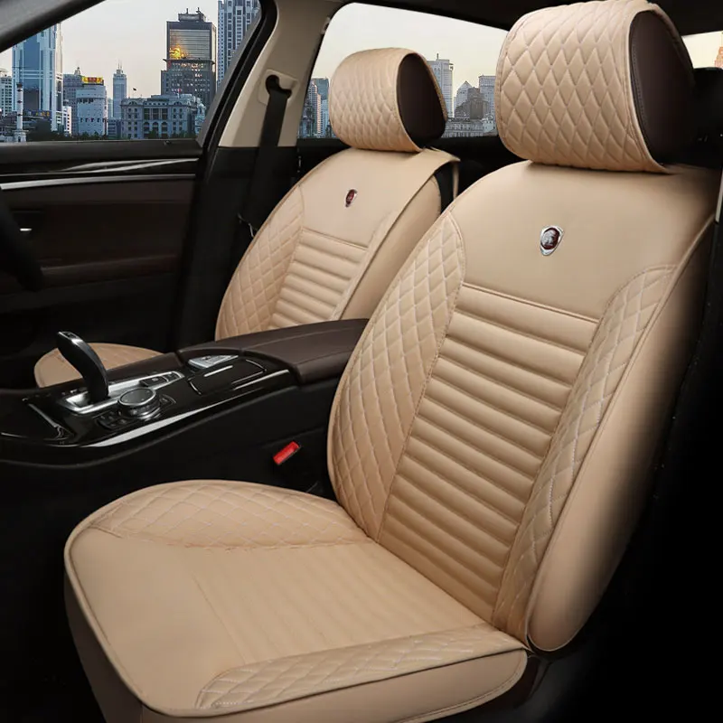 Кожа Авто универсальный чехол для автомобильных сидений подушки mazda 3 2 323 626 5 axela bk