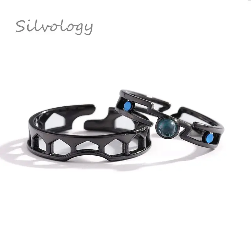 Серебряное кольцо Silvology из серебра 925 пробы оригинальное с кристаллами Венеции