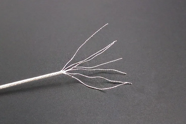 100 м лихорадка класса серебряной фольги один чип гарнитура обновление линии 7