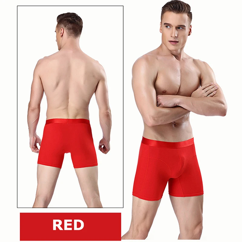 Cueca мужские боксеры 365 Длинные нижнее белье хлопковые трусы CP07 | Мужская одежда