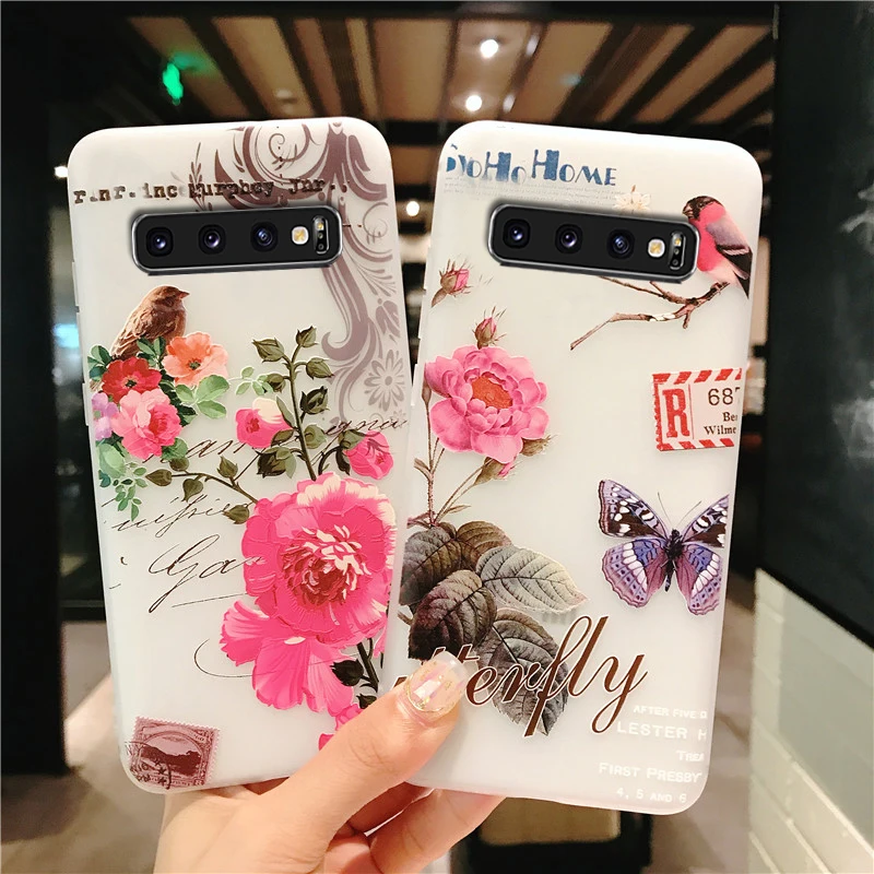 Чехол для samsung galaxy S10 Lite Plus S10Lite S10Plus Мягкий Роскошный силиконовый милый