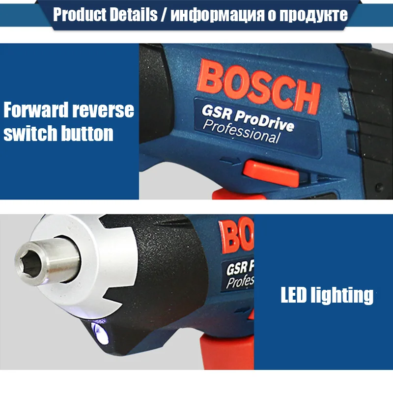 Бренд BOSCH GSR3.6V-Li Мини электрическая дрель 3,6 В литий-ионный аккумулятор Зарядка шуруповерт аккумуляторная отвертка