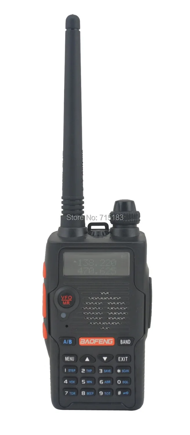 Портативная Двусторонняя радиостанция Pofung Baofeng BF E500S VHF136 174MHz & UHF400 520MHz Dual Band 5W/1W 128CH