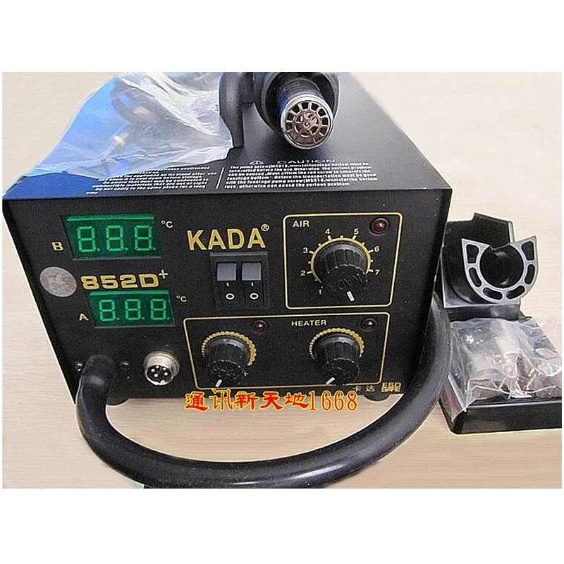 Паяльная станция BGA с термофеном и паяльником 2 в 1 220 В/110 В KADA 852D + SMD Ремонтная