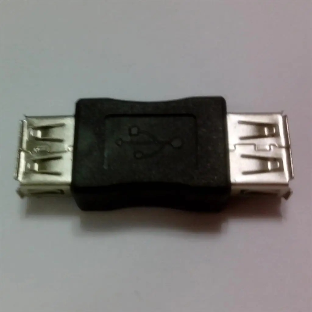 Топ USB 2 0 адаптер Женский черный для подключения большинства 0|Кабели USB| |