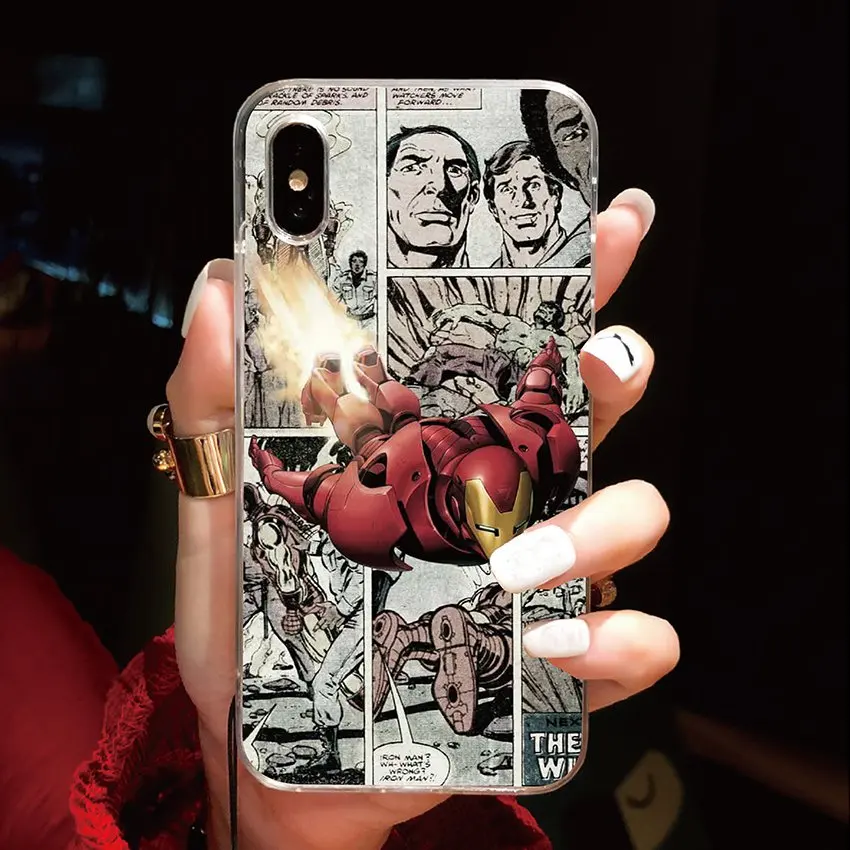 18 Чехлы Marvel Comics для samsung galaxy S10 S10 lite S10plus J6 J4 Prime Note 10 pro 10 plus Мягкий силиконовый чехол из ТПУ - Цвет: 18