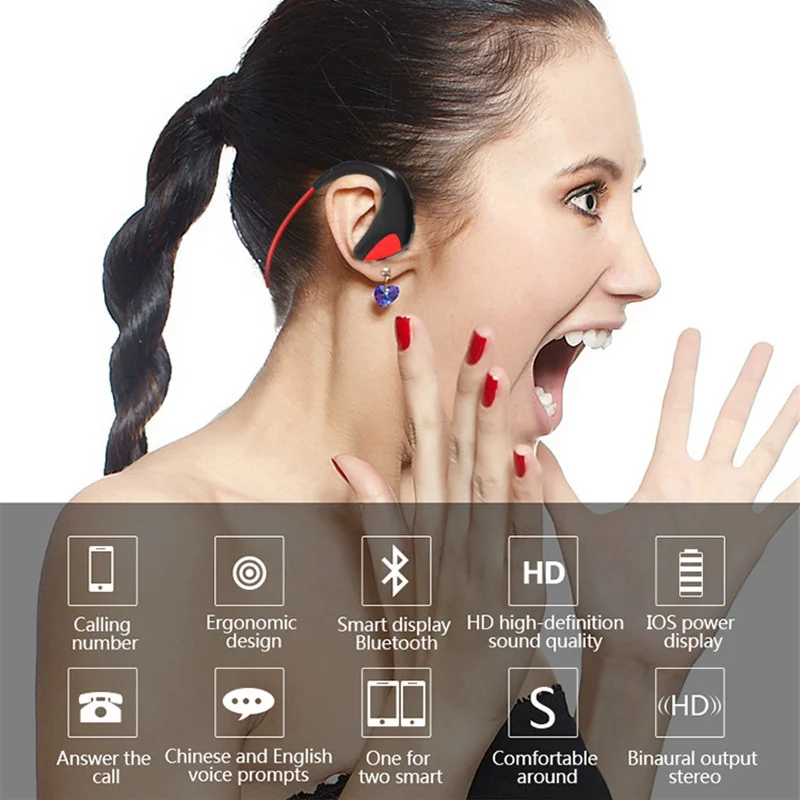 Шокирующие бас Bluetooth Беспроводной наушники Шум отмена стерео гарнитура устойчивое Запуск Музыка наушники