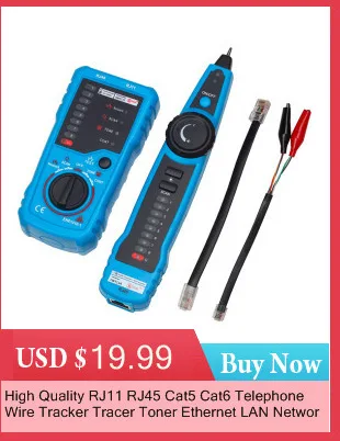 Новейший RJ45 RJ11 RJ12 CAT5 UTP сетевой LAN USB кабель тестовые er инструменты дистанционного тестирования, оптом и лучшие продажи в 20161