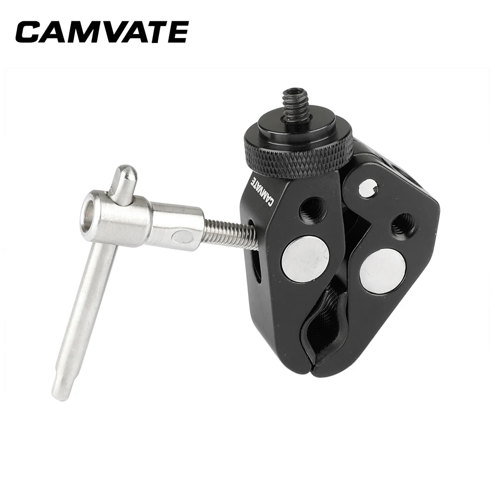 Многофункциональный Супер крабовый зажим CAMVATE с двойным разъемом 1/4 &quot 20