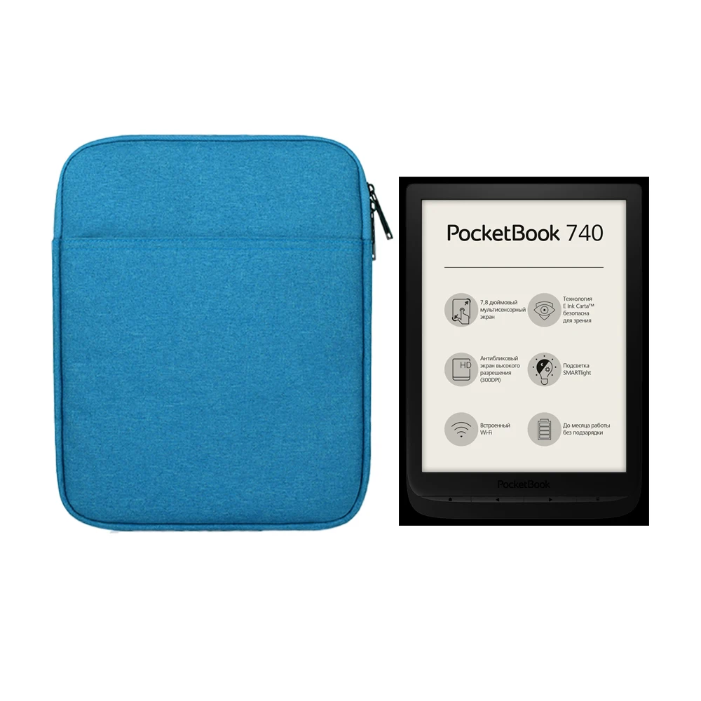 Портативный противоударный мягкий внутренний защитный чехол для Pocketbook 740