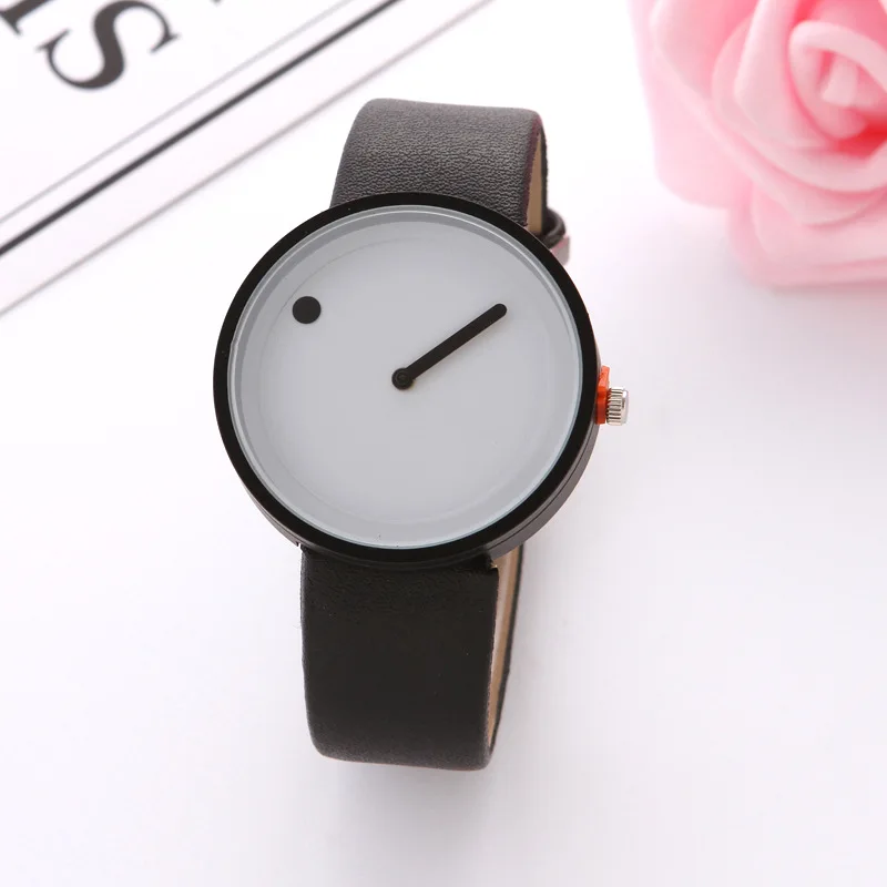 2019 Hot Sale New Minimalist Style Creative Black and White Watches Design Simple Stylish Quartz Fashion Gift for Women | Наручные часы