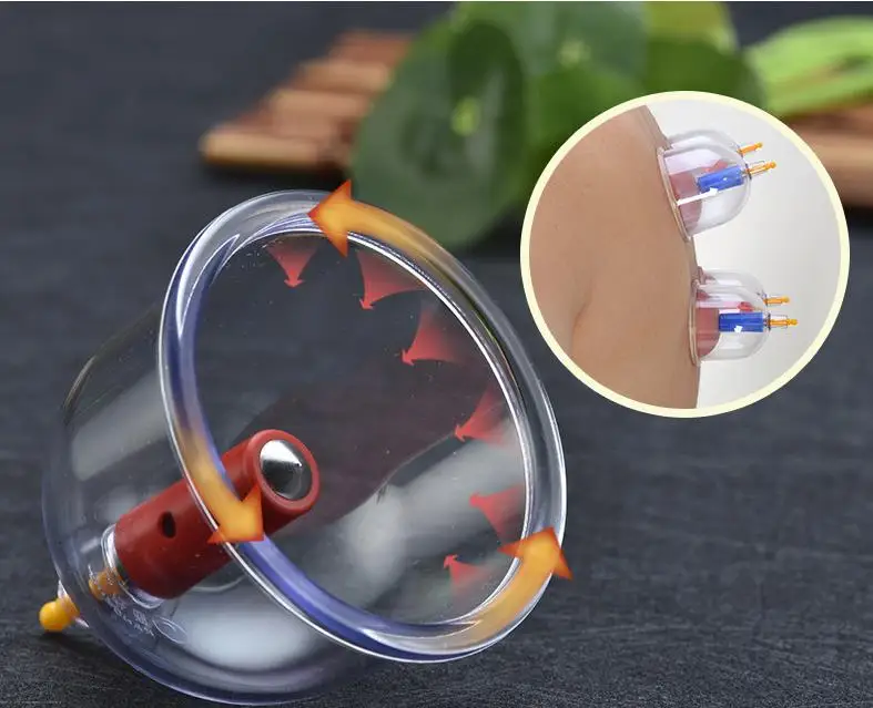 Вакуумное устройство для остановки 24 банок бытовой магнитотерапии с толстыми