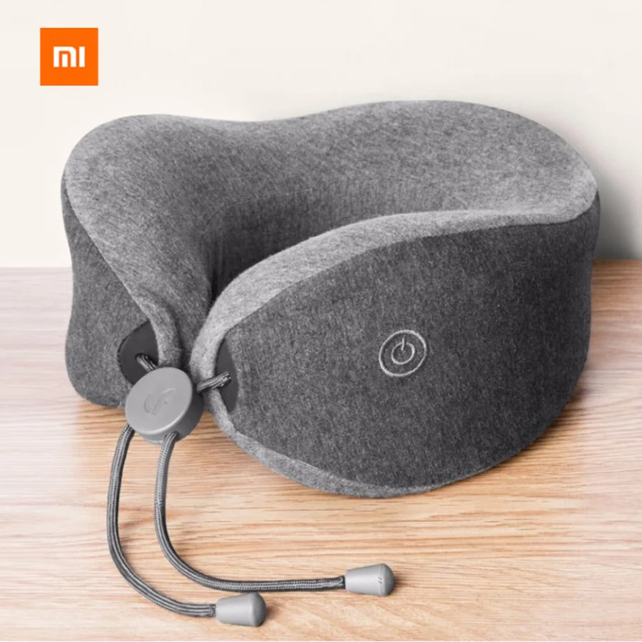 Новейший Xiaomi Mijia LF массажер для шеи подушка для шеи Расслабляющая мышечная терапия массажер подушка для сна для офиса дома и путешествий
