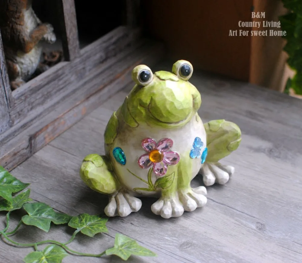 

Garden resin for old frog garden courtyard balcony decoration frog courtyard Animal Factory direct sale