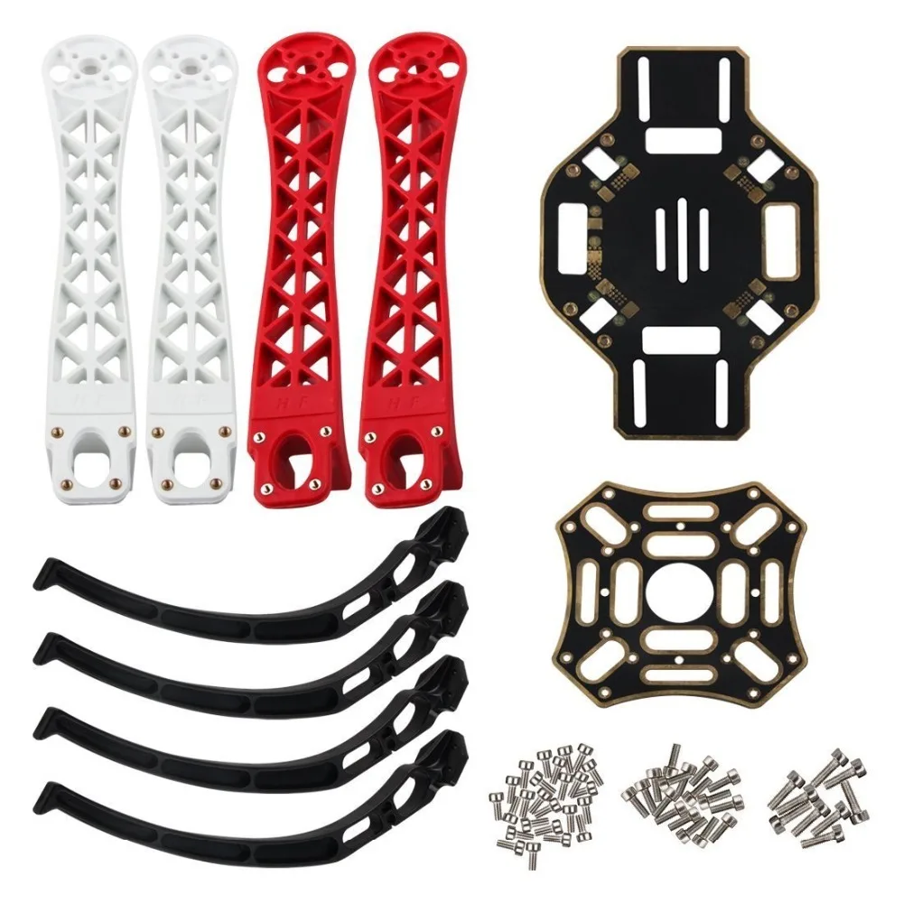 Вейланд F450 многороторного квадрокоптера пламени 4 осевая машина Air рамки (красный